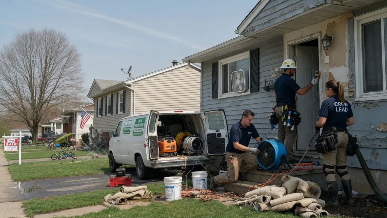 Flood Cleanup in West Mineral, KS near me